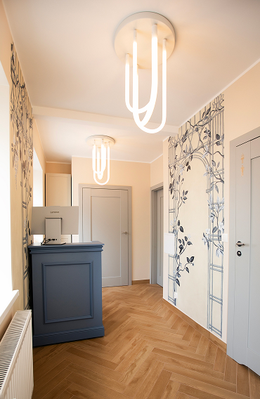 Zdjęcie recepcji gabinetu położniczo ginekologicznego LELEWELA21